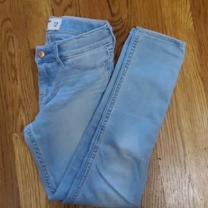 abercrombie kids Mid Rise Skinny Jean 7/8